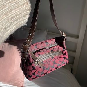 Classic Monogram Coach Handbag